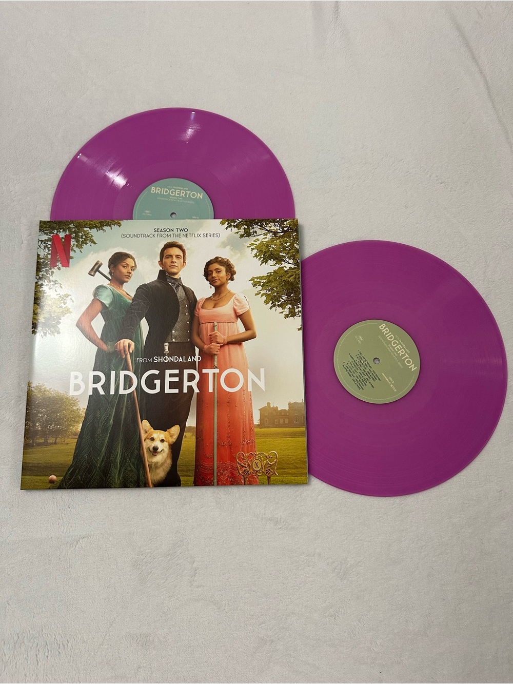 Bridgerton Season Two Soundtrack Vinyl - Purple